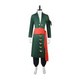 One Piece Roronoa Zoro Wano Country Cosplay Costume - Premium Quality Anime Cosplay Outfit - Halloweez