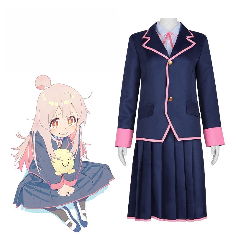 Don't Toy with Me, Miss Nagatoro Setsuna Mase JK School Uniform Cosplay Full Set Sailor Suit - Halloweez