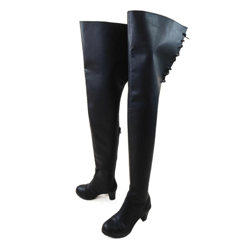 2067 NieR: Automata 2B Cosplay Shoes for Game Anime Conventions - Halloweez