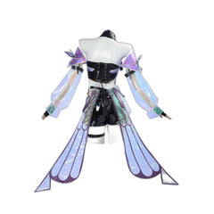 Honor of Kings Ake Butterfly Dance Cosplay Costume Full Set for Women Game Anime 2D Outfit - Halloweez