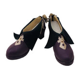 Genshin Impact Keqing Cosplay Shoes - Anime Exhibition Performance Shoes Custom Design - Halloweez