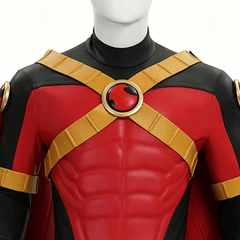 DC Red Robin Tim Drake Cosplay Costume, Custom Made for Halloween & Comic‑Con