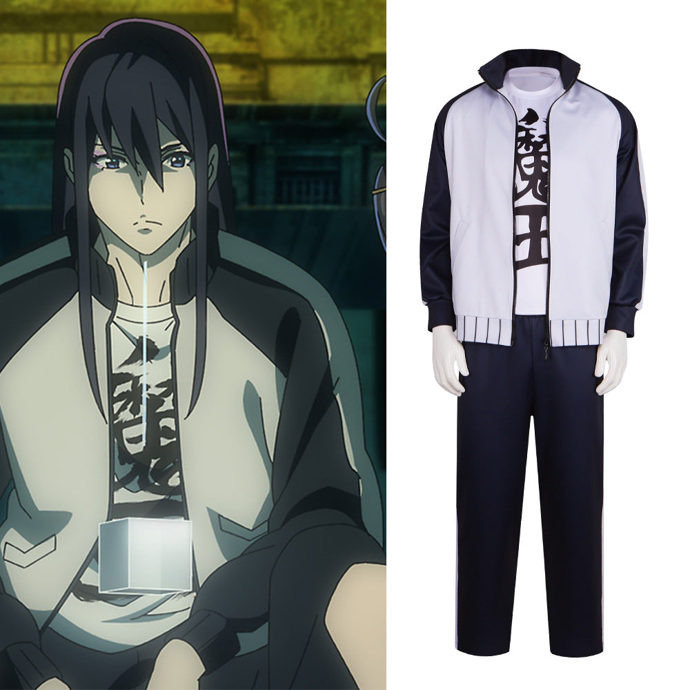 Devil King 2099 Cosplay Costume: Cyberpunk Overlord - Halloweez
