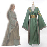 Cersei Lannister Green Dress Adult Costume | Women's Halloween Carnival Cosplay Outfit | Halloweez Movie & TV Series Cosplay - Halloweez