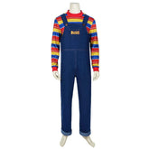 Halloweez Chucky Suit Cosplay Costume - Scary Halloween Icon Outfit for Events - Halloweez