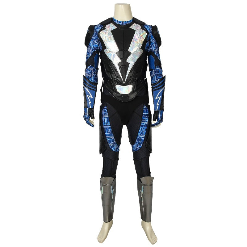 Halloweez Black Lightning Season 2 Jefferson Pierce Cosplay Costume for Men | Premium Superhero Outfit - Halloweez