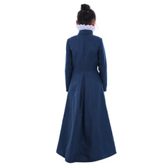 Children's Pure Blue Choir Cassock - Halloweenze Exclusive Cosplay Costume for Pastors - Halloweez