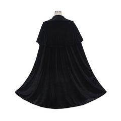 Unisex Black Cape for Kids - Halloween, Cosplay, and Masquerade Ball Costume - Halloweez