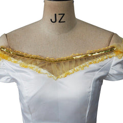 Elegant Christine Daae Phantom of the Opera Fireworks Print Gown by Halloweez - Halloweez