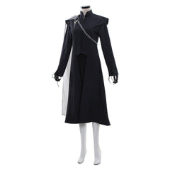 Epic Daenerys Targaryen Halloween Costume | Black Cloak & Medieval Dress - Halloweez