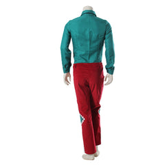 Elegant Red Santa-Inspired Uniform for Men | Custom-Made Halloweez Christmas Cosplay Outfit for Festive Events - Halloweez