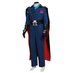 Halloweez Cobra Commander Cosplay Costume with Cloak - Embrace the Villain's Look - Halloweez
