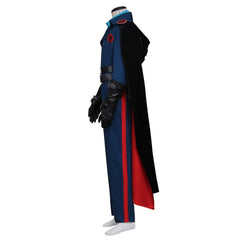 Halloweez Cobra Commander Cosplay Costume with Cloak - Embrace the Villain's Look - Halloweez