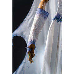 Halloweez Emily Corpse Bride Cosplay Wig & Gothic Zombie Halloween Costume - Halloweez