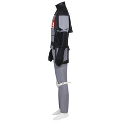 Halloweez Assassin Class Zero Costume | Premium Custom Made Battle Suit with Jacket, Pants, Gloves & Belt - Halloweez