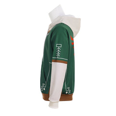 Halloweez Legend Zelda Link Zipper Hoodie - Perfect for Game Lovers - Halloweez