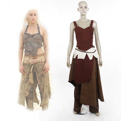 Embrace the Power with Halloweez Daenerys Targaryen Costume for Women - Authentic Queen Look - Halloweez