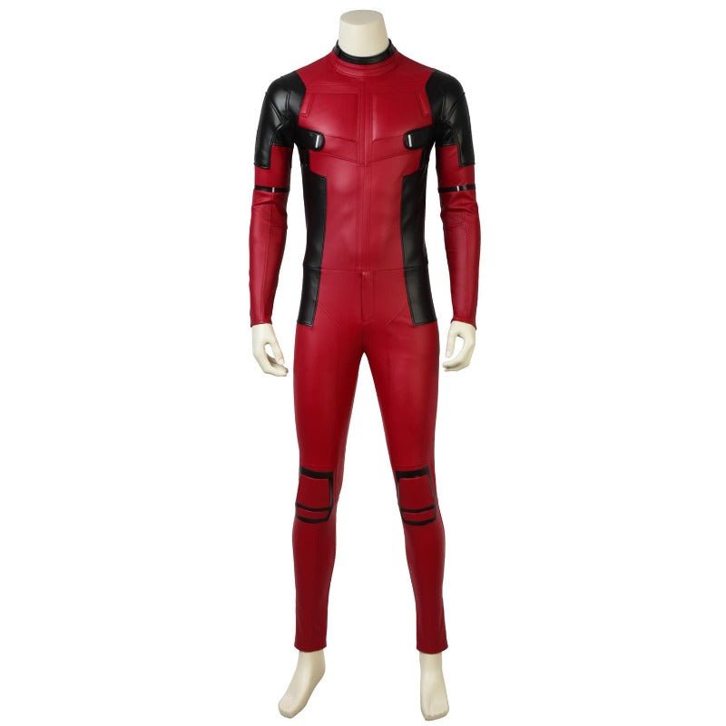 Halloweez Crimson Comedian Cosplay Jumpsuit - Captain Pool 2 Halloween Outfit - Halloweez