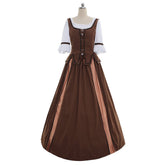 Exclusive Custom Medieval Aristocrat Ball Gown - Victorian Gothic Vampire Dress for Halloween and Carnival - Halloweez