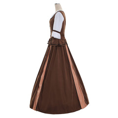 Exclusive Custom Medieval Aristocrat Ball Gown - Victorian Gothic Vampire Dress for Halloween and Carnival - Halloweez