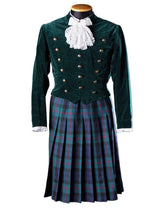 Handcrafted Medieval Scottish Highland Kilt Outfit - Georgian Era Daily Suit for Men | Halloweez Victorian Cosplay - Halloweez