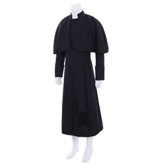 Exclusive Custom Medieval Clergyman Soutane - Halloweez Cosplay Costume - Halloweez