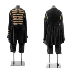 Halloweez Victorian Hussar Jacket & Vest - Authentic Steampunk Civil War Gothic Uniform for Theater & Cosplay - Halloweez