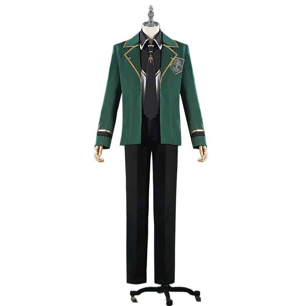 Halloweez Dragon Raja Kassel Academy Uniform Cosplay Costume for Men - Halloweez