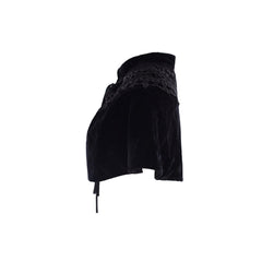 Elegant Velvet Knight Cape - Halloweez Vampire Reaper Cosplay Cloak for Men & Women - Halloweez
