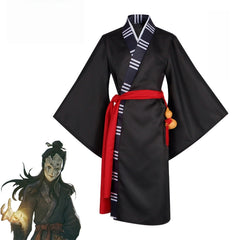 Black Myth Wukong Cosplay Costume Mi Daoren Ancient Style Robe - Halloweez