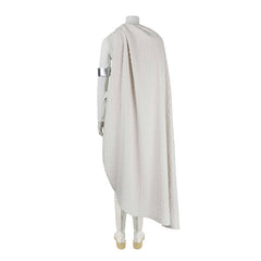 Empress Amidala Padmé Cosplay White Battle Ensemble with Cloak - Halloween & Comic Con Exclusive - Halloweez