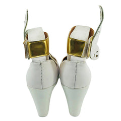 Honor of Kings Little Qiao White Wedding Cosplay Shoes for Game Lovers - Halloweez