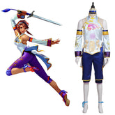 Halloweez Xianghua Cosplay Costume | Soul Calibur Game Cosplay Series | Graceful Warrior Outfit - Halloweez