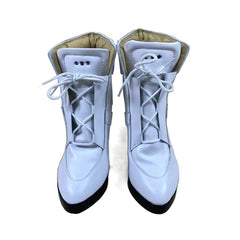 1780necoflower White Dress Girl Cosplay Shoes for Anime Conventions and Performances - Halloweez