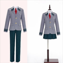 My Hero Academia Shouto Todoroki & Izuku Midoriya Anime School Uniform Cosplay Costume - Halloweez