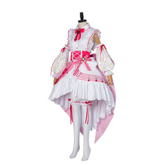 Halloweez Miku 15th Anniversary Anime Cosplay Dress in Strawberry Lolita Style - Halloweez