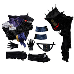 Halloweez Skadi Costume - Born as One - Ghostshark Outfit Premium Cosplay - Halloweez