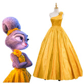Zootopia 2 Inspired Judy Hopps Yellow Dress - Character Costume
