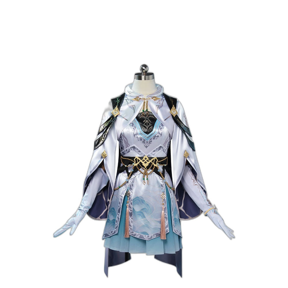 Love and Deepspace Female Protagonist Cosplay Costume - Flowing Cloud and Wind Anime Game Outfit - Halloweez