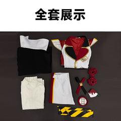 Twisted Wonderland Riddle Rosehearts Heartslabul Uniform Cosplay Costume