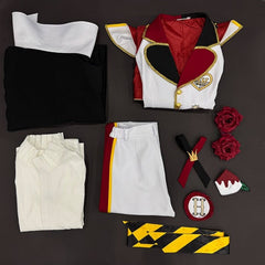 Twisted Wonderland Riddle Rosehearts Heartslabul Uniform Cosplay Costume