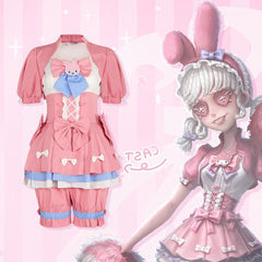Identity V Cosplay Costume Collaboration Sanrio Cheerleader Kuromi Game Role-Playing Outfit - Halloweez