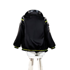 Halloweez Rebecca Black Coat - Cyberpunk Edgerunners Cosplay Costume for Halloween - Halloweez