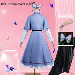 Shinobu Kocho Relo Hotels Collab Cosplay Costume,Custom Size for Halloween & Comic‑Con