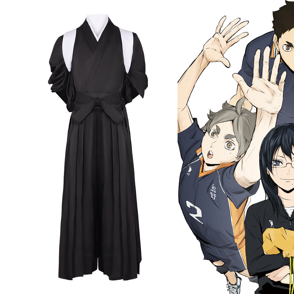 Haikyuu!! Karasuno High School Cheering Uniform Hinata Shoyo Cosplay Outfit - Halloweez