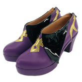 Genshin Impact Keqing Cosplay Shoes - Custom Made for Anime Conventions - Halloweez