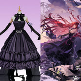 Official Dragon Raja: Cassel's Gate Yamashita Erii (Tsukuyomi) Cosplay Costume Full Set for Women - Halloweez