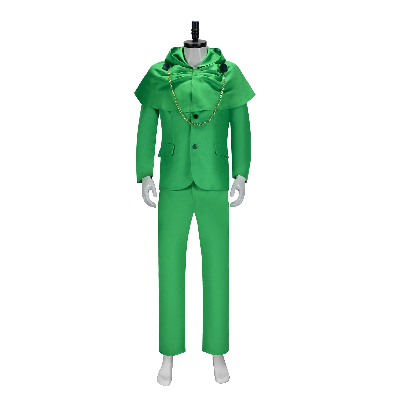 Avengers 5 Doctor Doom Green Cosplay Costume Full Set 2D Role Play Clothing - Halloweez