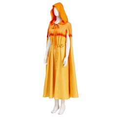Halloweez Jane Foster Valkyrie Cosplay Costume - Inspired by Thor: Love and Thunder Movie, Cape, Hooded Cloak for Halloween Party - Halloweez