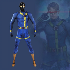 X‑Men Cyclops Cosplay Jumpsuit Full Bodysuit for Halloween Party